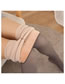 Fashion Coffee Translucent Stockings [300 Grams Plus Fleece] Nylon Fake See-through Stockings