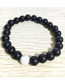 Fashion White+black Color Matching Decorated Simple Bracelet(2pcs)