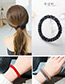 Fashion Pink Pure Color Decorated Hair Band