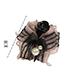 Fashion Black Bowknot Shape Decorated Hair Clip