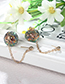 fashion Green Ball Shape Decorated Paillette Earrings