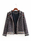 Fashion Multi-color Tassel Decorated Coat