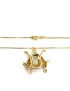 Fashion Rose Gold Ladybug Shape Decorated Necklace