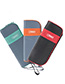 Fashion Green+gray Color-matching Decorated Storage Bag(7pcs)
