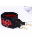 Fashion Olive Green Butterfly Pattern Decorated Bag Belt