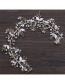 Fashion Silver Color Flower Pattern Decorated Hair Accessories