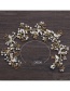 Fashion Gold Color Flower Pattern Decorated Hair Accessories