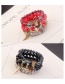 Trendy Black Wing&beads Decorated Multi-layer Bracelet