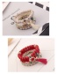 Fashion Red Tassel&beads Decorated Multi-layer Bracelet